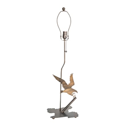 Meyda Tiffany Strike of the Eagle 28" Tall Lamp Base Antique Copper