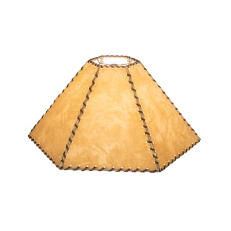 Meyda Tiffany Fabric and Rawhide 8.5" Tall Lamp Shade N/A