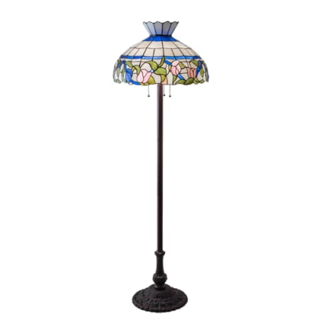 Meyda Tiffany 3 Light 62" Tall Tiffany Floor Lamp N/A