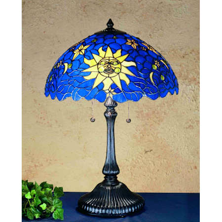 Meyda Tiffany 2 Light 24" Tall Tiffany Table Lamp N/A