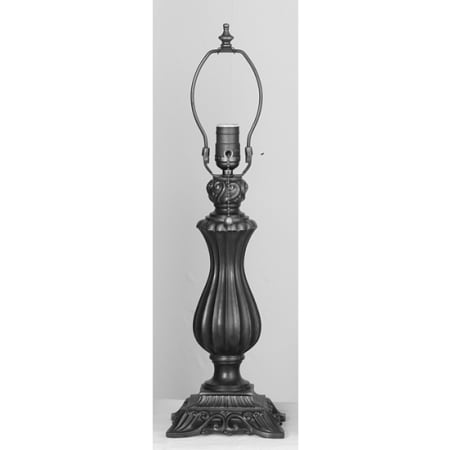 Meyda Tiffany Neoclassical 14" Tall Lamp Base N/A