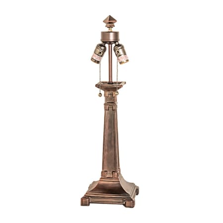 Meyda Tiffany Mission 24" Tall Lamp Base Mahogany Bronze