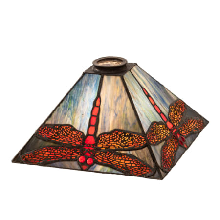 Meyda Tiffany Prairie Dragonfly 6" Tall Lamp Shade N/A