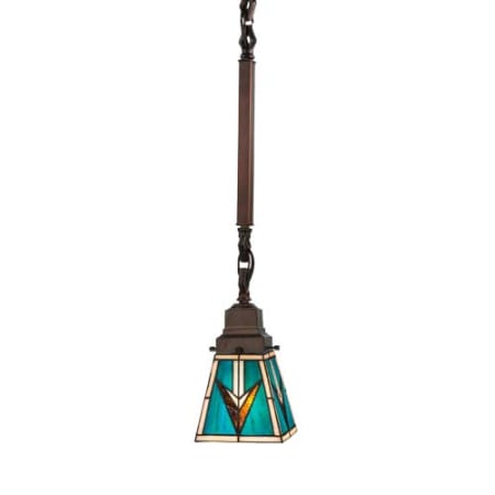 Meyda Tiffany Valencia Mission 7" Wide Mini Pendant N/A