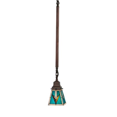 Meyda Tiffany Valencia Mission 7" Wide Mini Pendant N/A