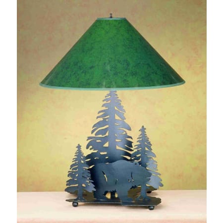 Meyda Tiffany Grizzly Bear 19" Tall Lamp Base N/A