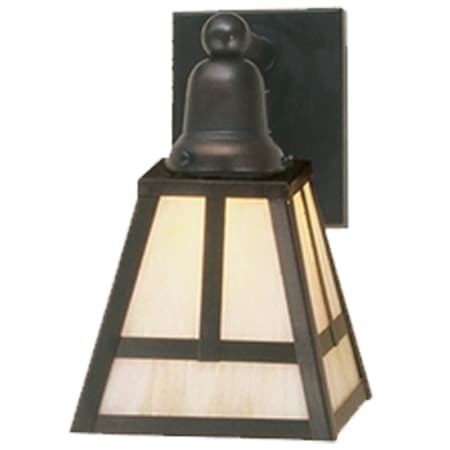 Meyda Tiffany T Mission 10" Tall Wall Sconce Craftsman Brown