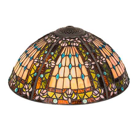 Meyda Tiffany Fleur-de-lis 7.5" Tall Lamp Shade N/A
