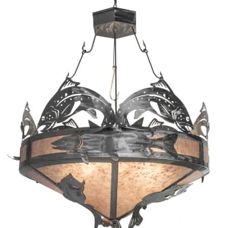 Meyda Tiffany Catch of the Day 6 Light 48" Wide Pendant Steel