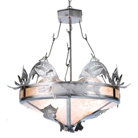 Meyda Tiffany Catch of the Day 12 Light 60" Wide Pendant Steel
