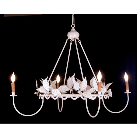 Meyda Tiffany Raspberry 4 Light 43" Wide Taper Candle Chandelier Tiffany Glass