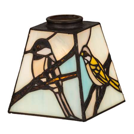 Meyda Tiffany Backyard 5.25" Tall Lamp Shade N/A