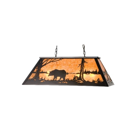 Black / Amber Mica