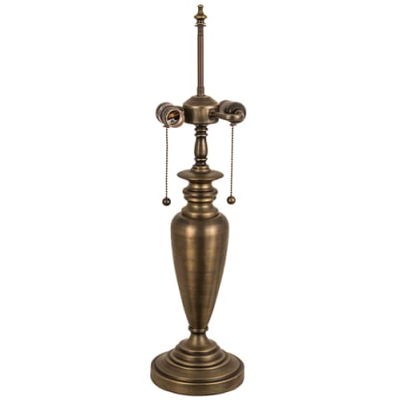 Meyda Tiffany Sutter 25" Tall Lamp Base Antique Brass
