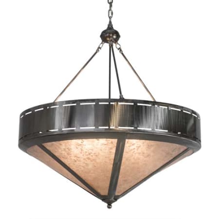 Meyda Tiffany Craftsman Prime 6 Light 36" Wide Pendant Steel