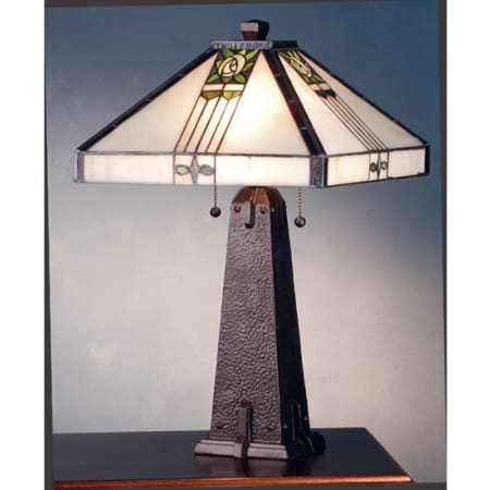 Meyda Tiffany 2 Light 23" Tall Tiffany Table Lamp N/A