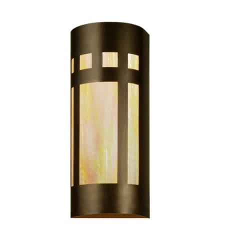 Meyda Tiffany 2 Light 18" Tall Wall Sconce Craftsman Brown