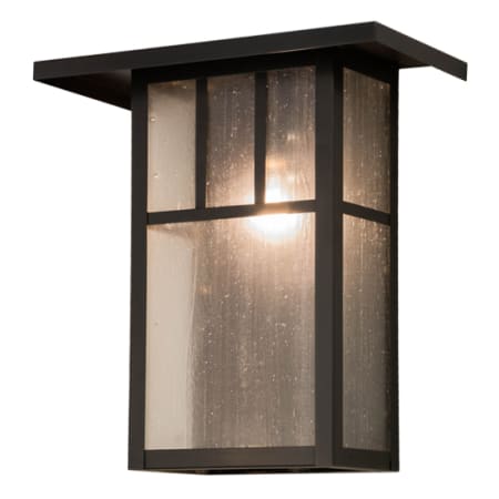 Meyda Tiffany Hyde Park 16" Tall Wall Sconce Craftsman Brown