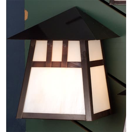 Meyda Tiffany Stillwater Double Bar Mission 14" Tall Wall Sconce Black