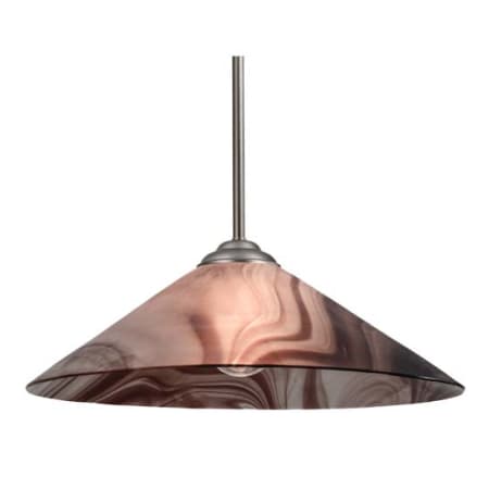 Meyda Tiffany Chambord 18" Wide Pendant Brushed Nickel
