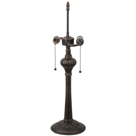 Meyda Tiffany Elan 24" Tall Lamp Base Mahogany Bronze