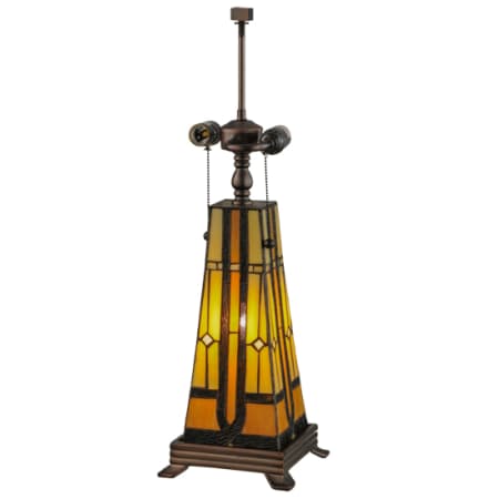 Meyda Tiffany Sierra Prairie 25" Tall Lamp Base N/A