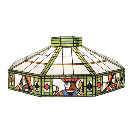 Meyda Tiffany Poker Face 9" Tall Lamp Shade N/A