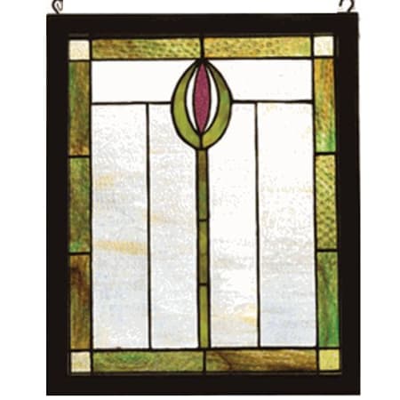 Meyda Tiffany Stained Glass Tiffany Window from the Arts & Crafts Collection Tiffany