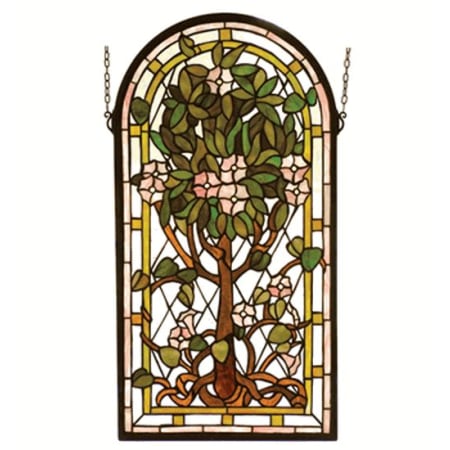 Meyda Tiffany Stained Glass Tiffany Window from the Arts & Crafts Collection Tiffany