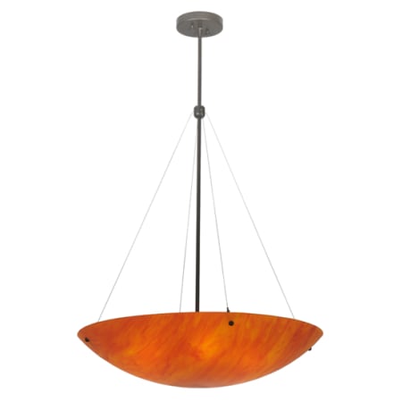 Meyda Tiffany 30" Transitional Down Lighting Pendant from the Cypola Collection Tiffany Glass