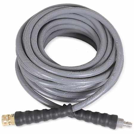 Mi-T-M Mi-T-M 100-Foot (3/8") 4000 PSI Non-Marking High Pressure Hose w/ Quick Connects (Hot / Cold Water) N/A
