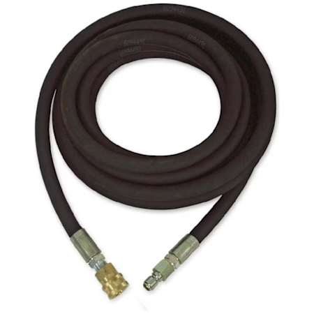 Mi-T-M Mi-T-M 25-Foot (3/8") 4000 PSI High Pressure Hose w/ Quick Connects (Hot / Cold Water) N/A