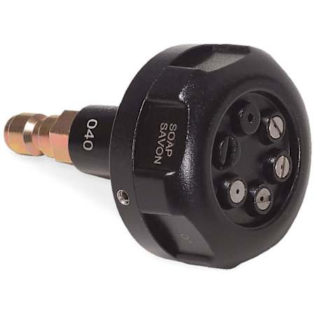 Mi-T-M Mi-T-M 6-in-1 Multi-Function Pressure Washer Nozzle w/ Quick Connect (4.0 Orifice / 4200 PSI) N/A