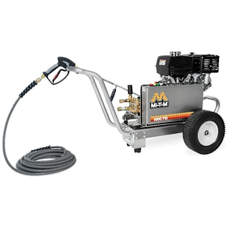 Mi-T-M 4000 PSI 3.4 GPM Gas Powered Cold Water Pressure Washer with 389 CC Honda Engine N/A