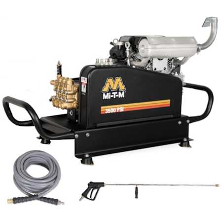 Mi-T-M 3500 PSI 8 GPM Gas Powered Cold Water Pressure Washer with 690 CC Honda Engine N/A