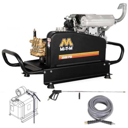 Mi-T-M 3500 PSI 8 GPM Gas Powered Cold Water Pressure Washer with 690 CC Honda Engine N/A