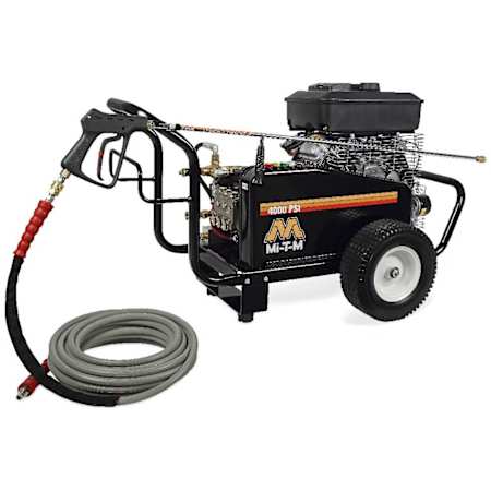 Mi-T-M 4000 PSI 4 GPM Gas Powered Cold Water Pressure Washer with 480 CC Vanguard Engine N/A