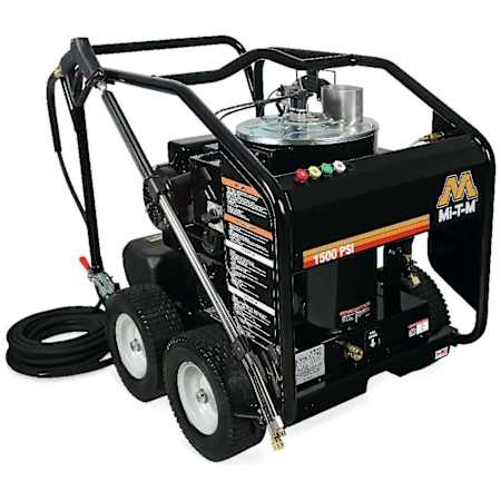 Mi-T-M 1500 PSI 2 GPM Electric Powered (120 Volt 1-Phase) Hot Water Pressure Washer N/A