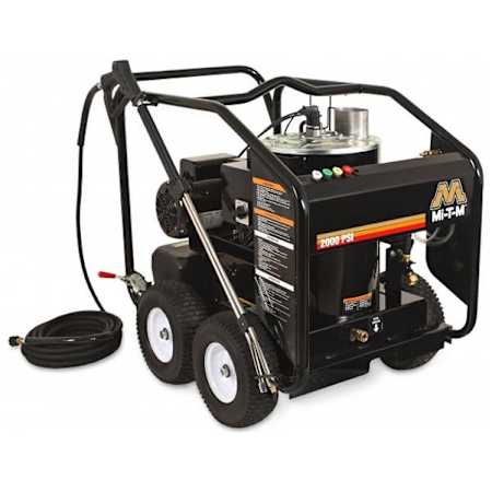 Mi-T-M 2000 PSI 2.8 GPM Electric Powered (230 Volt 1-Phase) Hot Water Pressure Washer N/A