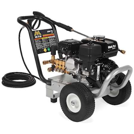 Mi-T-M 3200 PSI 2.4 GPM Gas Powered Cold Water Pressure Washer with 196 CC Honda Engine N/A