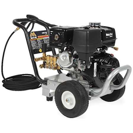 Mi-T-M 4200 PSI 3.4 GPM Gas Powered Cold Water Pressure Washer with 389 CC Honda Engine N/A