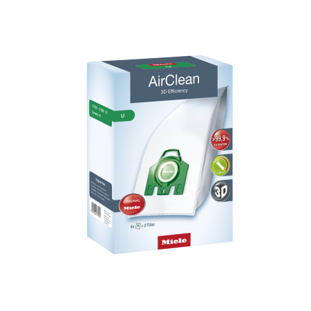 Miele AirClean 3D Efficiency U Filter Bags N/A