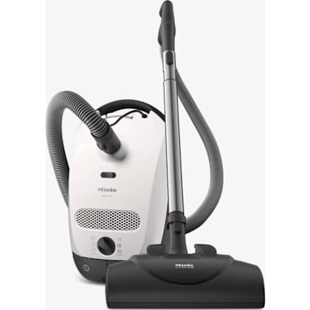 Miele Classic C1 Cat & Dog Canister Vacuum Lotus White