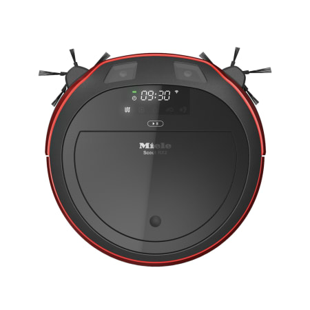 Miele Scout RX2 Robot Vacuum Red on Black