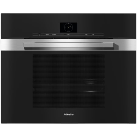 Miele 30 Inch Wide 2.54 Cu. Ft. Electric Combi Oven with Plumbed Water Connection and Rapid Preheat Clean Touch Steel