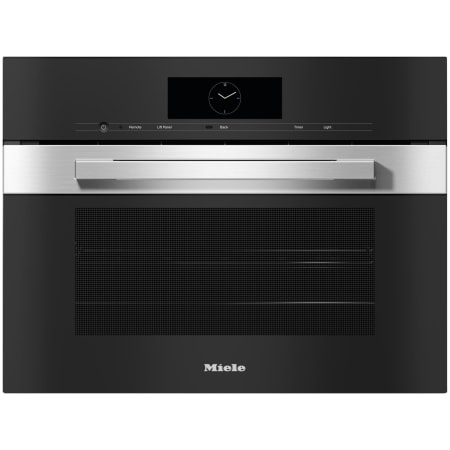 Miele 24 Inch Wide 1.84 Cu. Ft. Electric Combi Oven with Rapid Preheat Clean Touch Steel