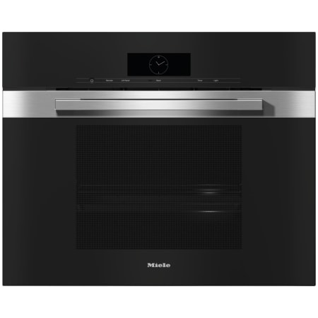 Miele 30 Inch Wide 2.54 Cu. Ft. Electric Combi Oven with DualSteam Technology Clean Touch Steel