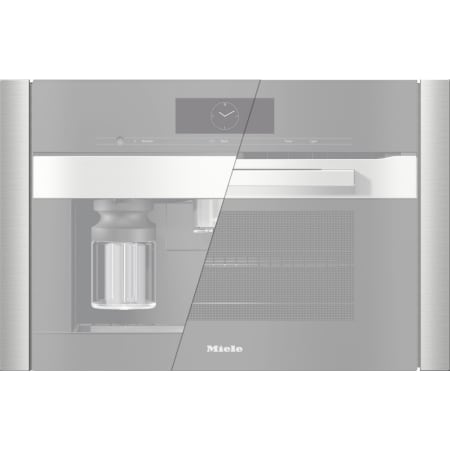 Miele 24 Inch Trim Kit for Built-In Appliance Clean Touch Steel