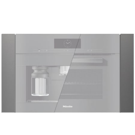 Miele 24 Inch Trim Kit for Built-In Appliance Obsidian Black