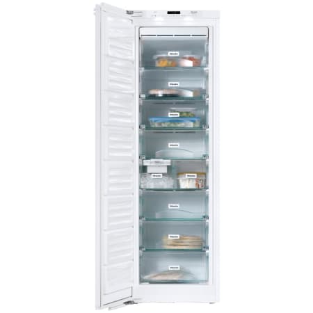 Miele PerfectCool 23 Inch Wide 7.77 Cu. Ft. Built-In Energy Star Panel Ready Column Freezer with NoFrost Interior Panel Ready